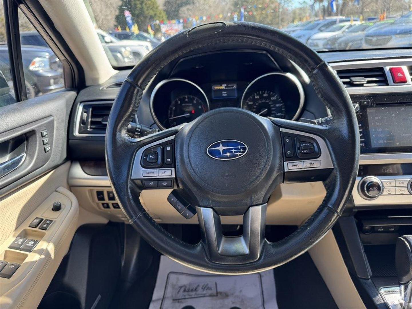2017 Black /Tan Subaru Outback (4S4BSANC1H3) with an 2.5l H-4 MPI Sohc 2.5l engine, Automatic transmission, located at 745 East Steele Rd., West Columbia, SC, 29170, (803) 755-9148, 33.927212, -81.148483 - Photo#7