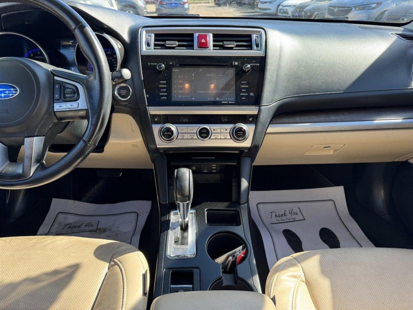 2017 Black /Tan Subaru Outback (4S4BSANC1H3) with an 2.5l H-4 MPI Sohc 2.5l engine, Automatic transmission, located at 745 East Steele Rd., West Columbia, SC, 29170, (803) 755-9148, 33.927212, -81.148483 - Photo#11