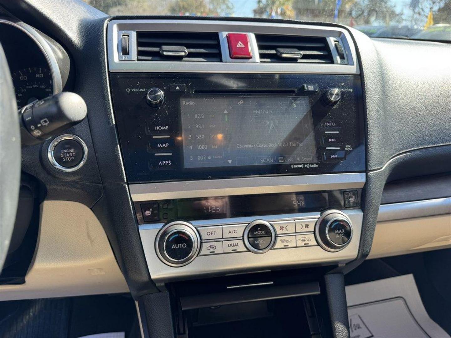 2017 Black /Tan Subaru Outback (4S4BSANC1H3) with an 2.5l H-4 MPI Sohc 2.5l engine, Automatic transmission, located at 745 East Steele Rd., West Columbia, SC, 29170, (803) 755-9148, 33.927212, -81.148483 - Photo#12