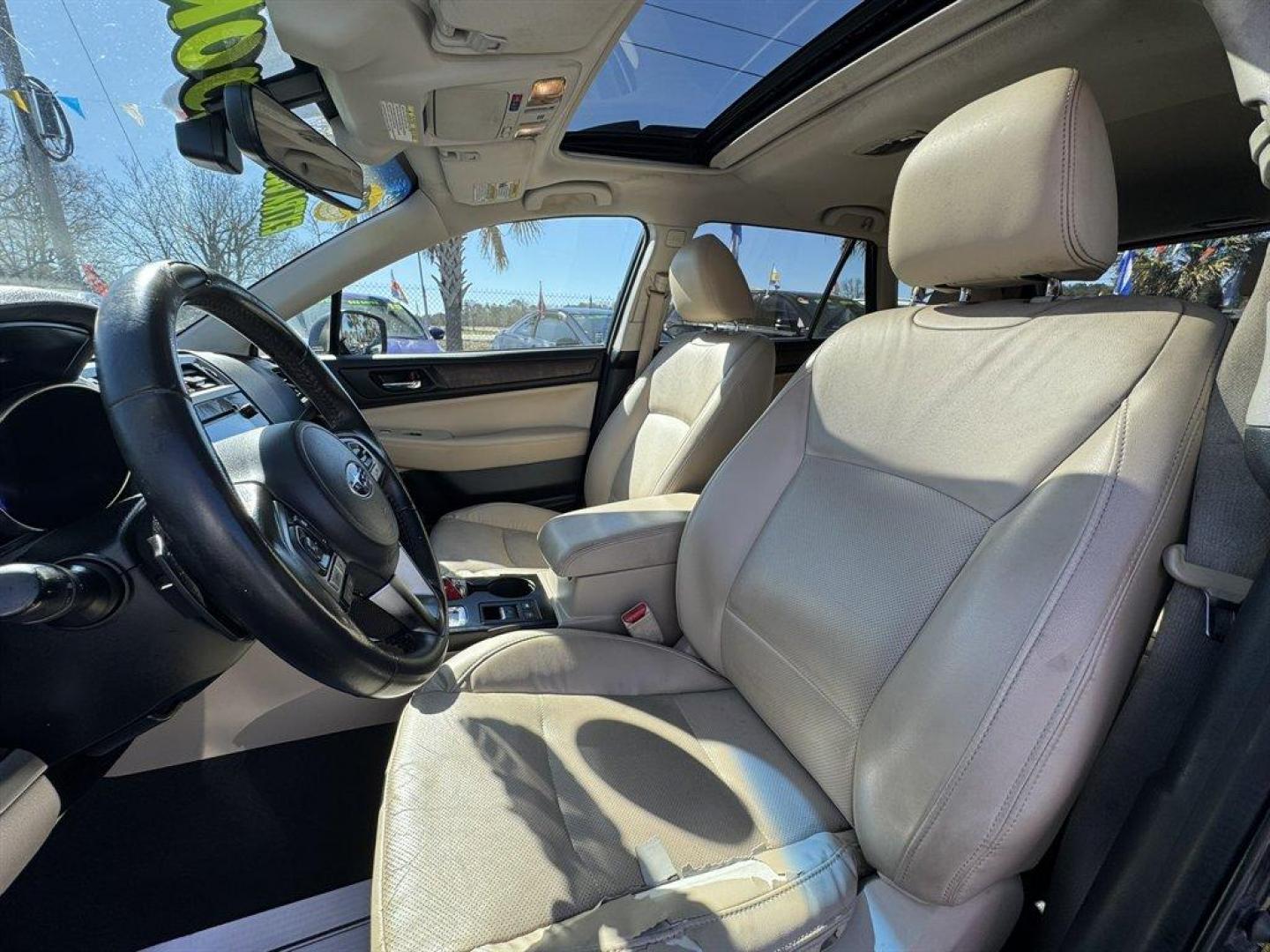 2017 Black /Tan Subaru Outback (4S4BSANC1H3) with an 2.5l H-4 MPI Sohc 2.5l engine, Automatic transmission, located at 745 East Steele Rd., West Columbia, SC, 29170, (803) 755-9148, 33.927212, -81.148483 - Photo#20