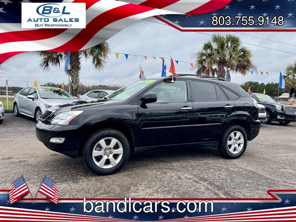 2009 Black /Beige Lexus RX 350 (2T2HK31U39C) with an 3.5l V6 SFI Dohc 3.5l engine, Automatic transmission, located at 745 East Steele Rd., West Columbia, SC, 29170, (803) 755-9148, 33.927212, -81.148483 - Photo#0