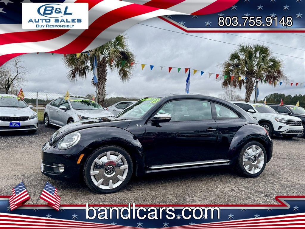 2013 Black /Black Volkswagen Beetle (3VWVS7AT2DM) with an 2.0l I-4 DI Dohc T/C 2.0l engine, Automatic transmission, located at 745 East Steele Rd., West Columbia, SC, 29170, (803) 755-9148, 33.927212, -81.148483 - Photo#0