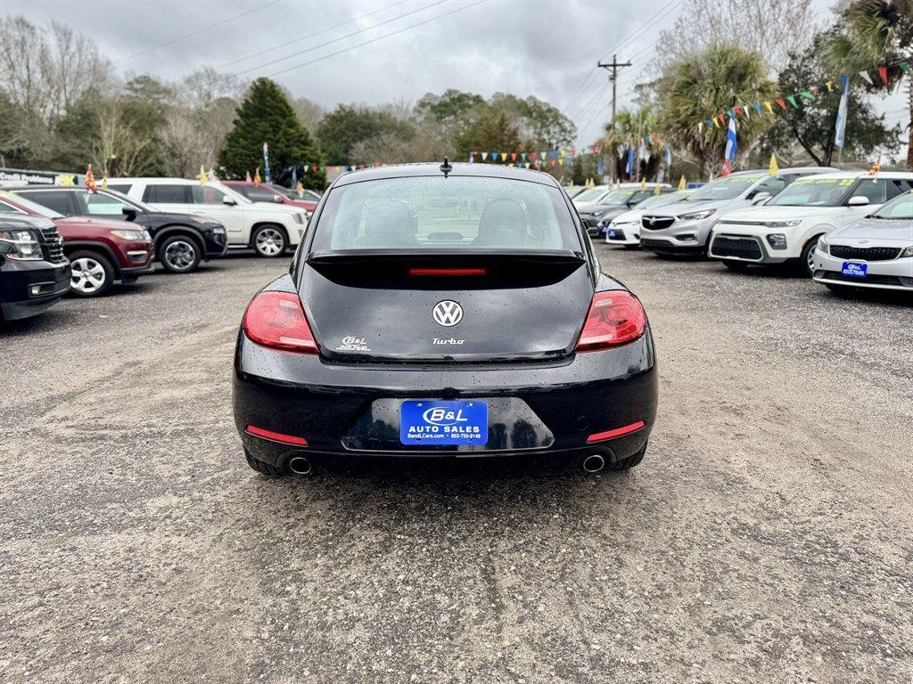 2013 Black /Black Volkswagen Beetle (3VWVS7AT2DM) with an 2.0l I-4 DI Dohc T/C 2.0l engine, Automatic transmission, located at 745 East Steele Rd., West Columbia, SC, 29170, (803) 755-9148, 33.927212, -81.148483 - Photo#4