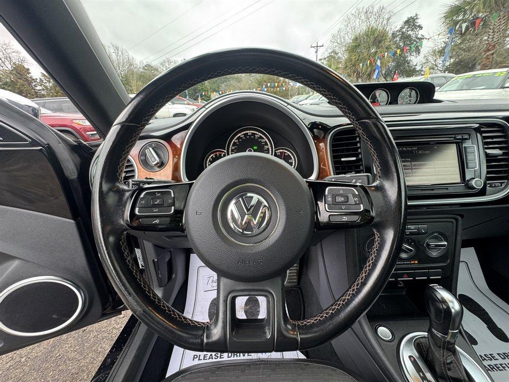 2013 Black /Black Volkswagen Beetle (3VWVS7AT2DM) with an 2.0l I-4 DI Dohc T/C 2.0l engine, Automatic transmission, located at 745 East Steele Rd., West Columbia, SC, 29170, (803) 755-9148, 33.927212, -81.148483 - Photo#7