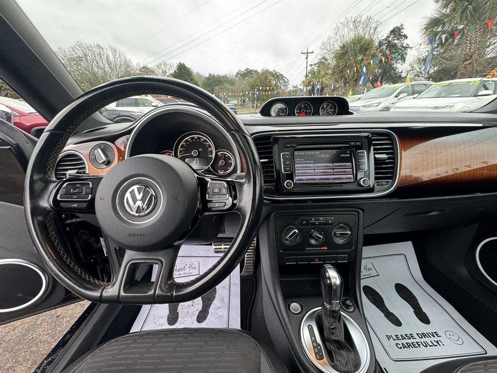 2013 Black /Black Volkswagen Beetle (3VWVS7AT2DM) with an 2.0l I-4 DI Dohc T/C 2.0l engine, Automatic transmission, located at 745 East Steele Rd., West Columbia, SC, 29170, (803) 755-9148, 33.927212, -81.148483 - Photo#8