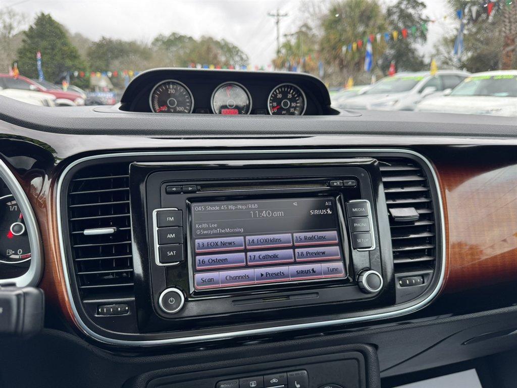 2013 Black /Black Volkswagen Beetle (3VWVS7AT2DM) with an 2.0l I-4 DI Dohc T/C 2.0l engine, Automatic transmission, located at 745 East Steele Rd., West Columbia, SC, 29170, (803) 755-9148, 33.927212, -81.148483 - Photo#12