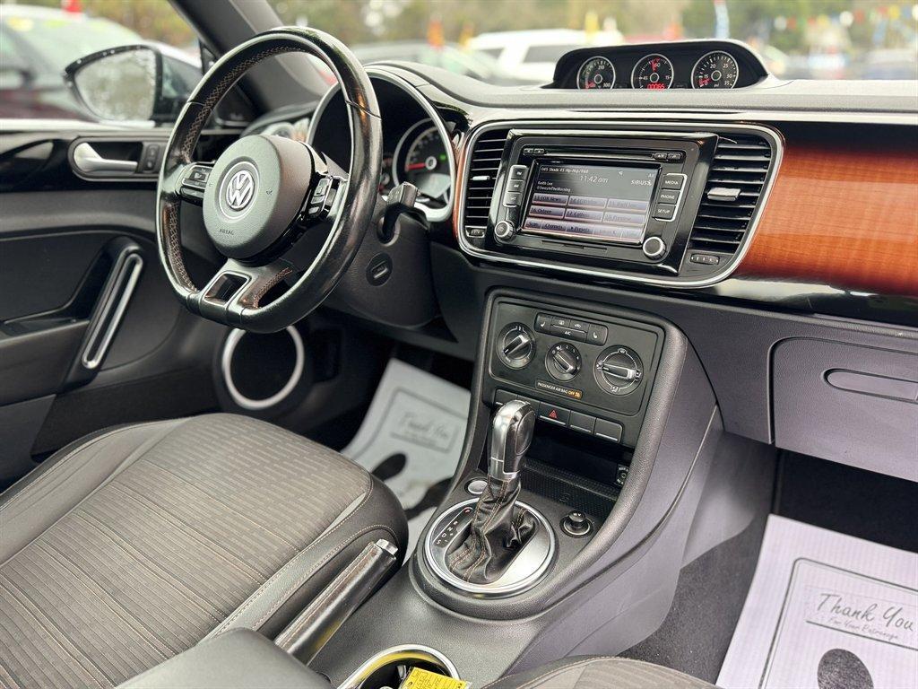 2013 Black /Black Volkswagen Beetle (3VWVS7AT2DM) with an 2.0l I-4 DI Dohc T/C 2.0l engine, Automatic transmission, located at 745 East Steele Rd., West Columbia, SC, 29170, (803) 755-9148, 33.927212, -81.148483 - Photo#22