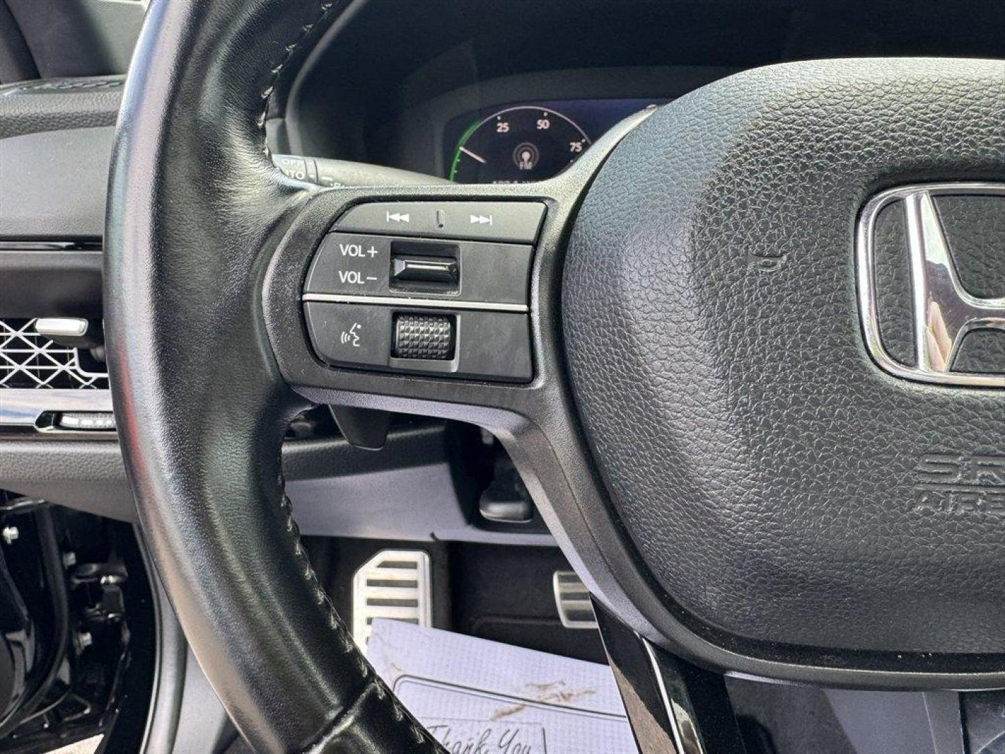 2023 Grey /Black Honda Accord (1HGCY2F59PA) with an 2.0l I-4 DI Dohc Hybrid 2 engine, Automatic transmission, located at 745 East Steele Rd., West Columbia, SC, 29170, (803) 755-9148, 33.927212, -81.148483 - Photo#8