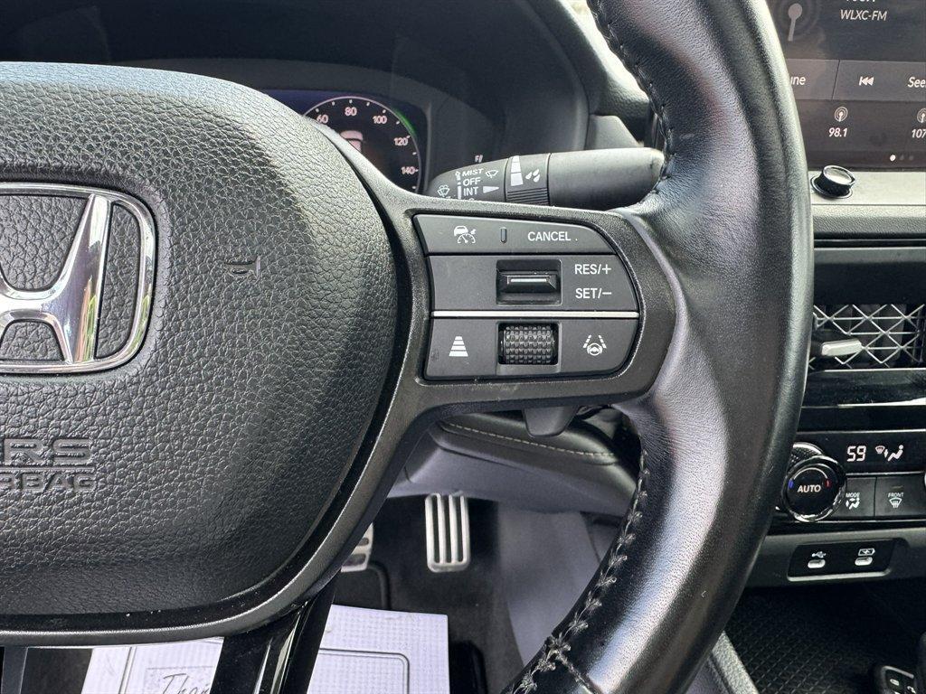 2023 Grey /Black Honda Accord (1HGCY2F59PA) with an 2.0l I-4 DI Dohc Hybrid 2 engine, Automatic transmission, located at 745 East Steele Rd., West Columbia, SC, 29170, (803) 755-9148, 33.927212, -81.148483 - Photo#9