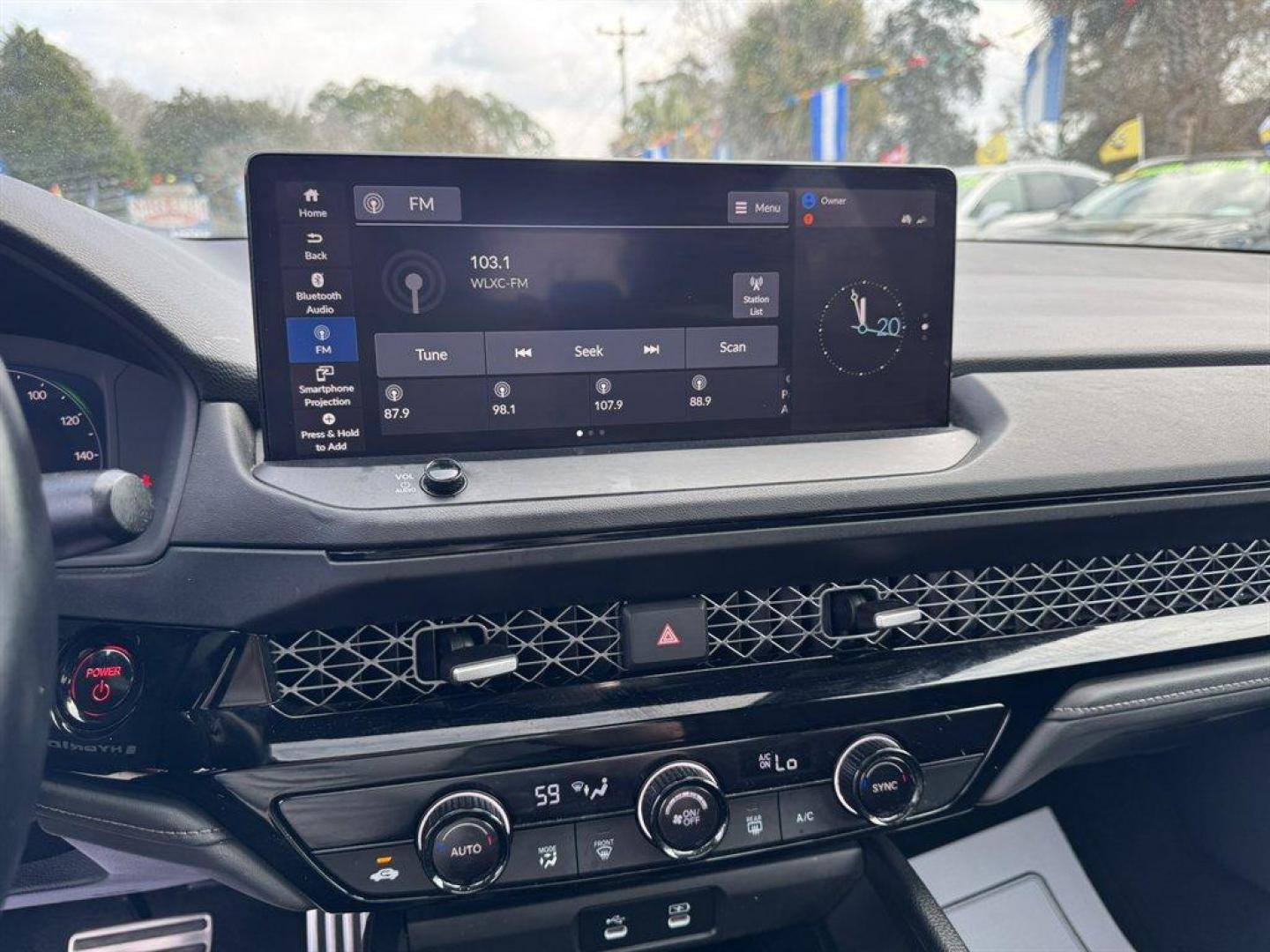 2023 Grey /Black Honda Accord (1HGCY2F59PA) with an 2.0l I-4 DI Dohc Hybrid 2 engine, Automatic transmission, located at 745 East Steele Rd., West Columbia, SC, 29170, (803) 755-9148, 33.927212, -81.148483 - Photo#13