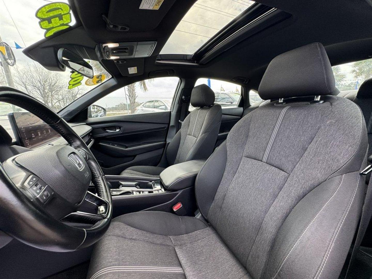 2023 Grey /Black Honda Accord (1HGCY2F59PA) with an 2.0l I-4 DI Dohc Hybrid 2 engine, Automatic transmission, located at 745 East Steele Rd., West Columbia, SC, 29170, (803) 755-9148, 33.927212, -81.148483 - Photo#20