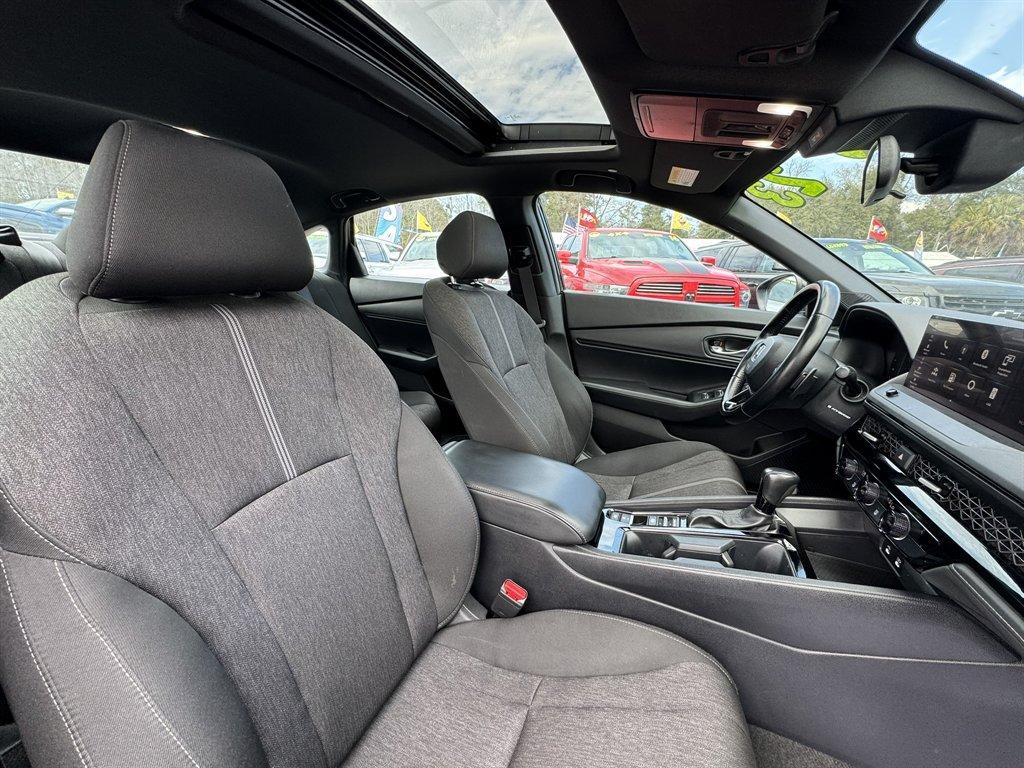 2023 Grey /Black Honda Accord (1HGCY2F59PA) with an 2.0l I-4 DI Dohc Hybrid 2 engine, Automatic transmission, located at 745 East Steele Rd., West Columbia, SC, 29170, (803) 755-9148, 33.927212, -81.148483 - Photo#26