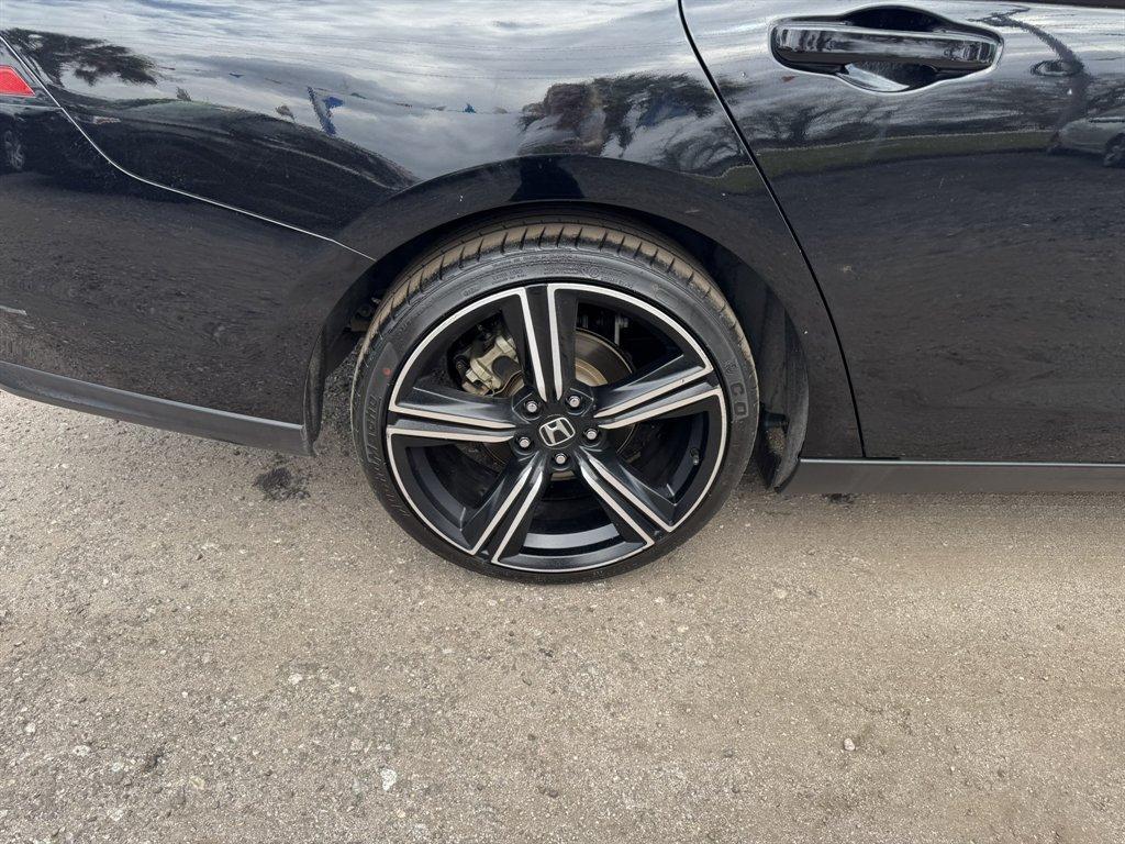 2023 Grey /Black Honda Accord (1HGCY2F59PA) with an 2.0l I-4 DI Dohc Hybrid 2 engine, Automatic transmission, located at 745 East Steele Rd., West Columbia, SC, 29170, (803) 755-9148, 33.927212, -81.148483 - Photo#29