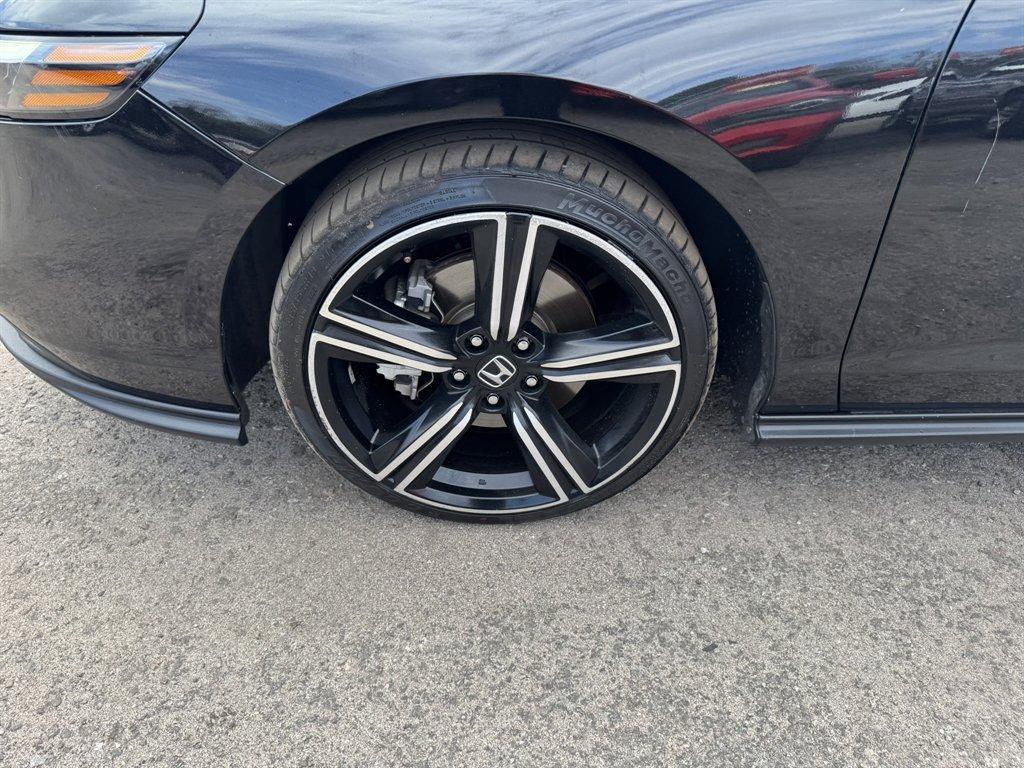 2023 Grey /Black Honda Accord (1HGCY2F59PA) with an 2.0l I-4 DI Dohc Hybrid 2 engine, Automatic transmission, located at 745 East Steele Rd., West Columbia, SC, 29170, (803) 755-9148, 33.927212, -81.148483 - Photo#31