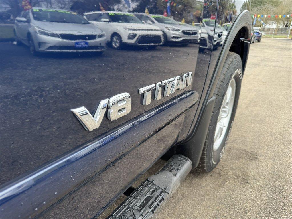 2012 Blue /Black Nissan Titan (1N6BA0ECXCN) with an 5.6l V8 MPI Dohc Flex 5.6 engine, Automatic transmission, located at 745 East Steele Rd., West Columbia, SC, 29170, (803) 755-9148, 33.927212, -81.148483 - Photo#28