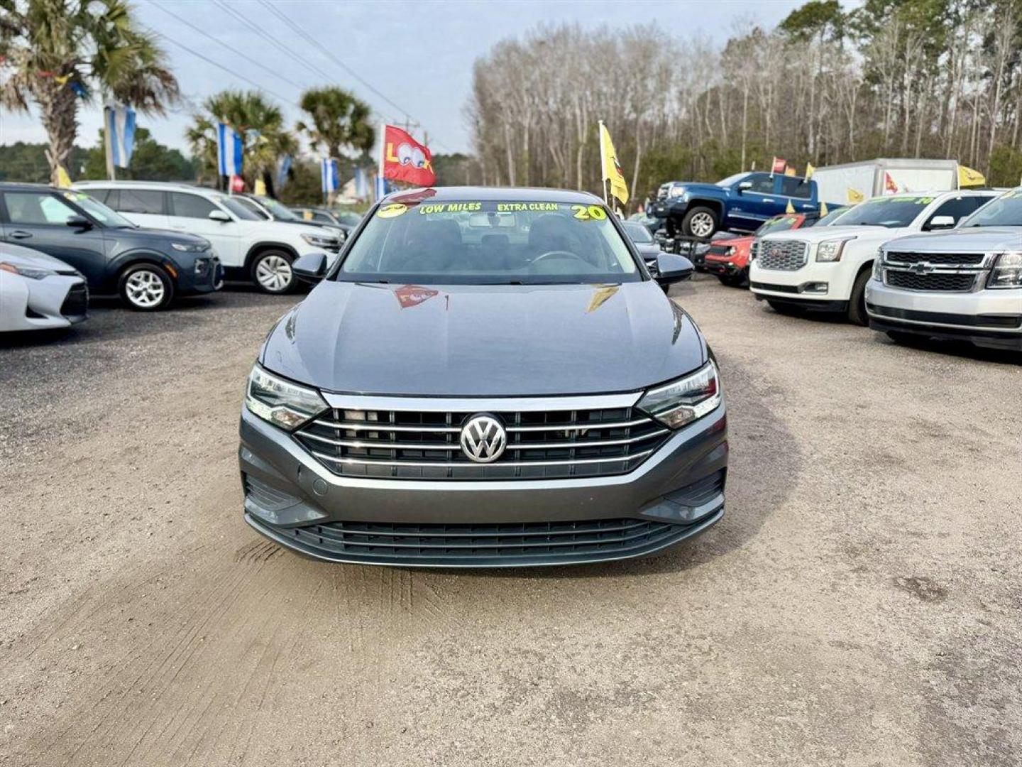 2020 Grey /Grey Volkswagen Jetta (3VWCB7BU2LM) with an 1.4l I-4 DI Dohc T/C 1.4l engine, Automatic transmission, located at 745 East Steele Rd., West Columbia, SC, 29170, (803) 755-9148, 33.927212, -81.148483 - Photo#1