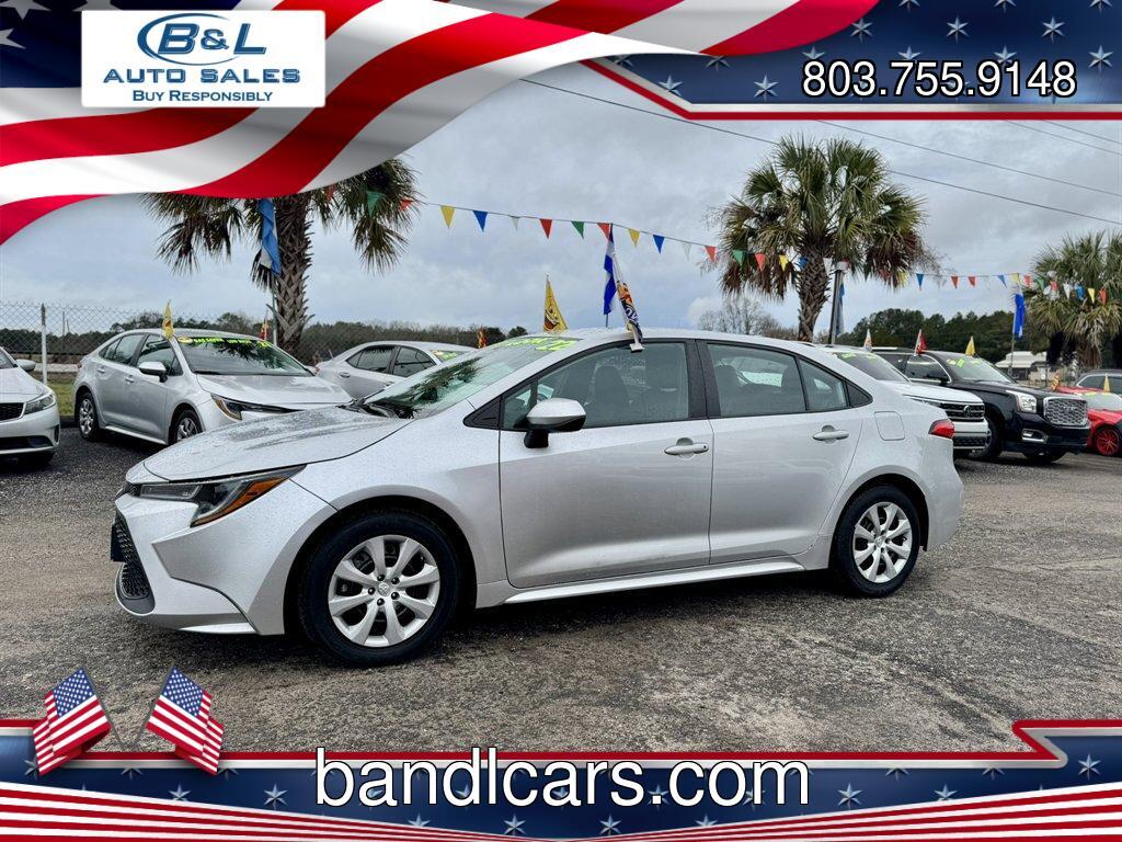 2022 Silver /Black Toyota Corolla (5YFEPMAE6NP) with an 1.8l I-4 MPI Dohc 1.8l engine, Automatic transmission, located at 745 East Steele Rd., West Columbia, SC, 29170, (803) 755-9148, 33.927212, -81.148483 - Photo#0