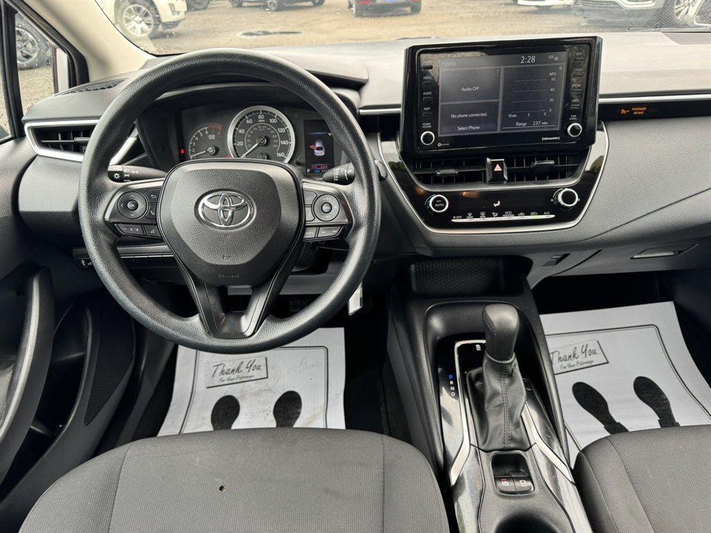 2022 Silver /Black Toyota Corolla (5YFEPMAE6NP) with an 1.8l I-4 MPI Dohc 1.8l engine, Automatic transmission, located at 745 East Steele Rd., West Columbia, SC, 29170, (803) 755-9148, 33.927212, -81.148483 - Photo#6