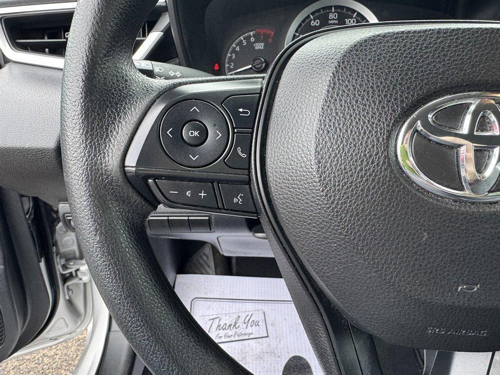 2022 Silver /Black Toyota Corolla (5YFEPMAE6NP) with an 1.8l I-4 MPI Dohc 1.8l engine, Automatic transmission, located at 745 East Steele Rd., West Columbia, SC, 29170, (803) 755-9148, 33.927212, -81.148483 - Photo#8
