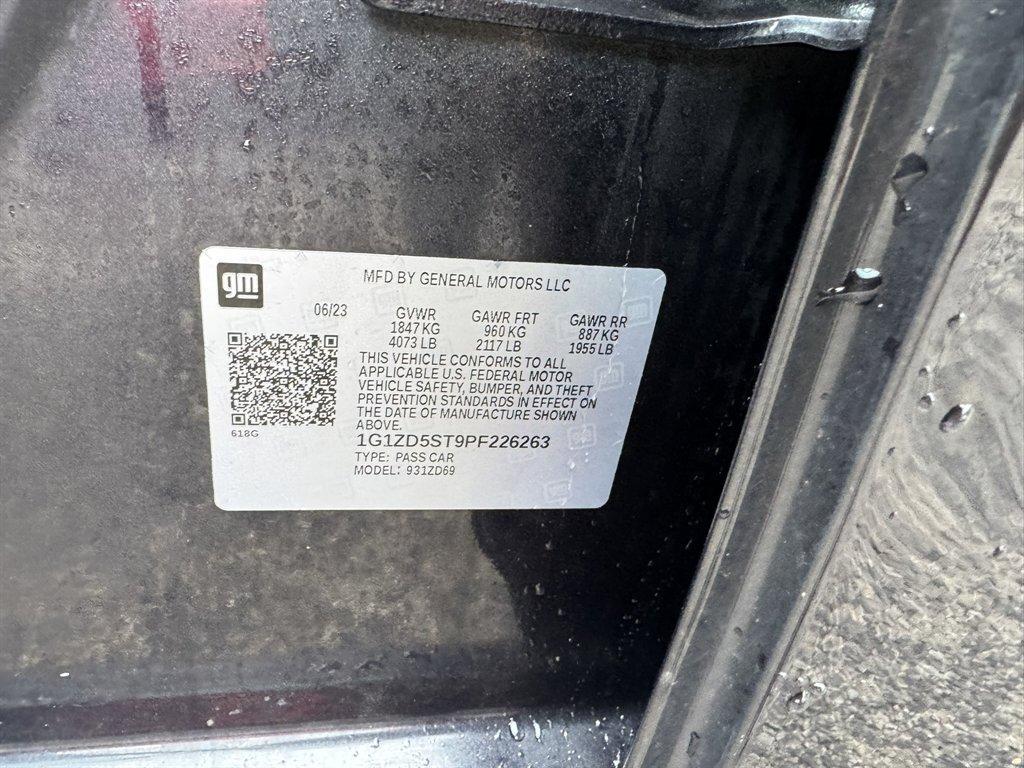 2023 Grey /Grey Chevrolet Malibu (1G1ZD5ST9PF) with an 1.5l I-4 DI Dohc T/C 1.5l engine, Automatic transmission, located at 745 East Steele Rd., West Columbia, SC, 29170, (803) 755-9148, 33.927212, -81.148483 - Photo#32