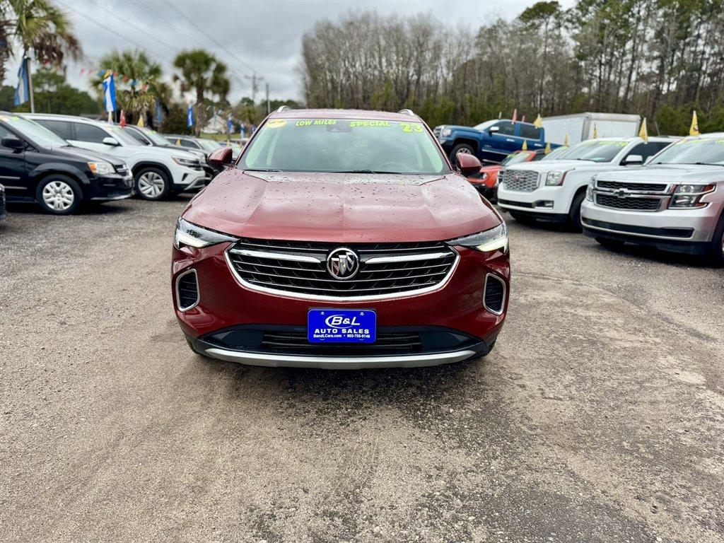 2023 Red /Black Buick Envision (LRBFZNR44PD) with an 2.0l I-4 DI Dohc T/C 2.0l engine, Automatic transmission, located at 745 East Steele Rd., West Columbia, SC, 29170, (803) 755-9148, 33.927212, -81.148483 - Photo#1