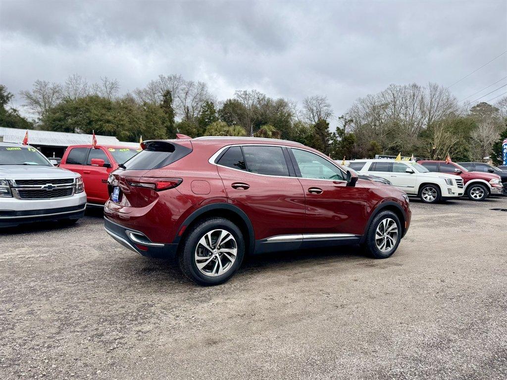 2023 Red /Black Buick Envision (LRBFZNR44PD) with an 2.0l I-4 DI Dohc T/C 2.0l engine, Automatic transmission, located at 745 East Steele Rd., West Columbia, SC, 29170, (803) 755-9148, 33.927212, -81.148483 - Photo#3