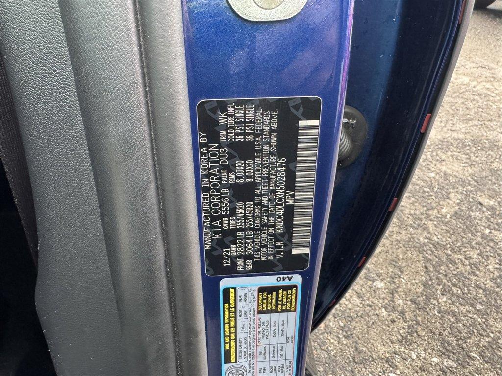 2022 Blue /Black Kia EV6 (KNDC4DLCXN5) with an 77.4 KWH Elect 77.4 KWH engine, Automatic transmission, located at 745 East Steele Rd., West Columbia, SC, 29170, (803) 755-9148, 33.927212, -81.148483 - Photo#38