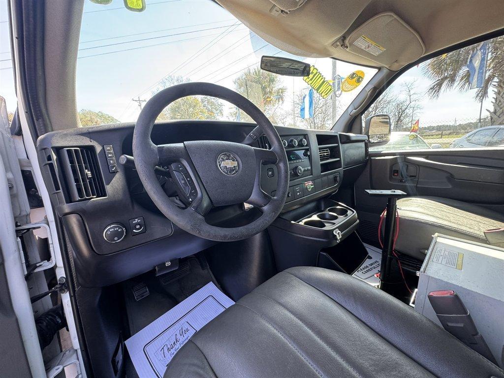 2011 White /Grey Chevrolet G2500 Vans (1GCWGFCG2B1) with an 6.0l V8 SFI OHV Flex 6.0l engine, Automatic transmission, located at 745 East Steele Rd., West Columbia, SC, 29170, (803) 755-9148, 33.927212, -81.148483 - Photo#6