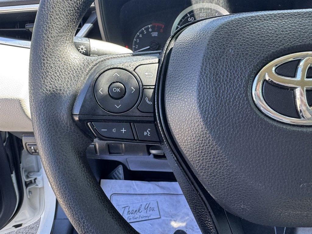 2021 White /Grey Toyota Corolla (JTDEPMAE1MJ) with an 1.8l I-4 MPI Dohc 1.8l engine, Automatic transmission, located at 745 East Steele Rd., West Columbia, SC, 29170, (803) 755-9148, 33.927212, -81.148483 - Photo#8