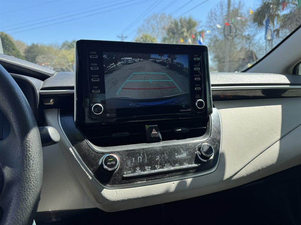 2021 White /Grey Toyota Corolla (JTDEPMAE1MJ) with an 1.8l I-4 MPI Dohc 1.8l engine, Automatic transmission, located at 745 East Steele Rd., West Columbia, SC, 29170, (803) 755-9148, 33.927212, -81.148483 - Photo#13