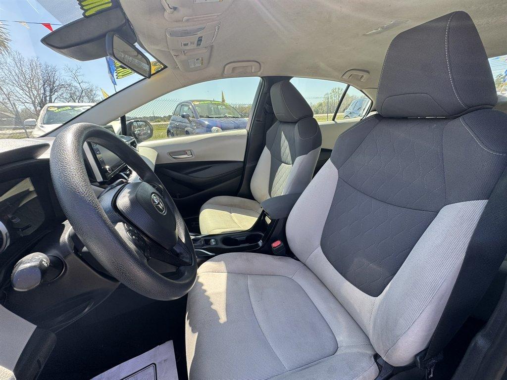 2021 White /Grey Toyota Corolla (JTDEPMAE1MJ) with an 1.8l I-4 MPI Dohc 1.8l engine, Automatic transmission, located at 745 East Steele Rd., West Columbia, SC, 29170, (803) 755-9148, 33.927212, -81.148483 - Photo#19