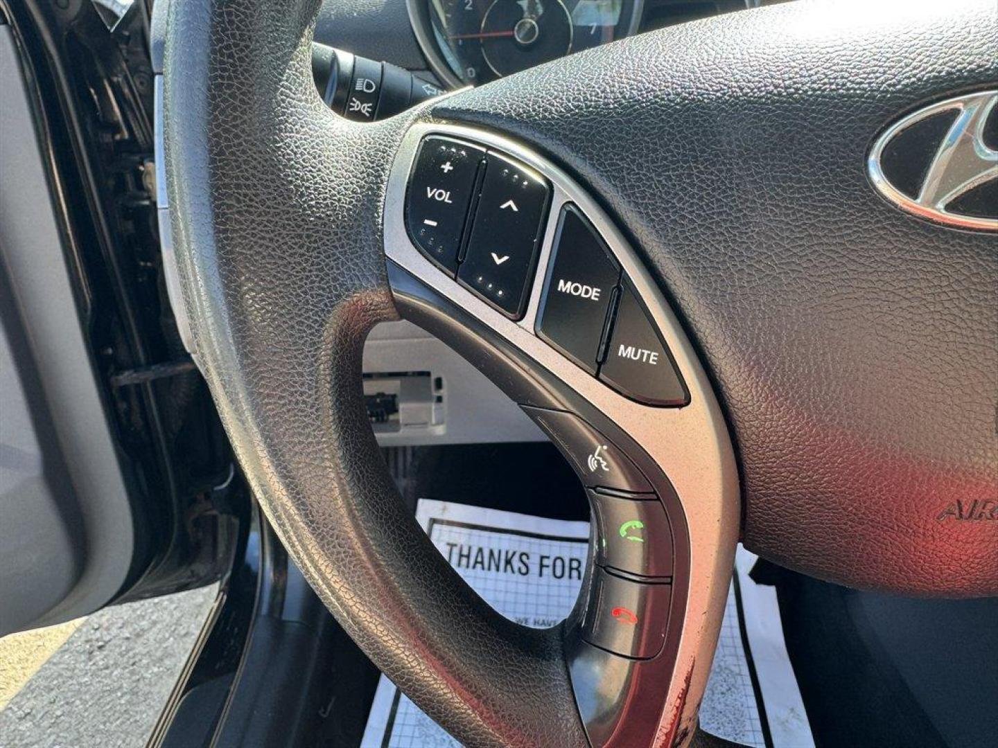2011 Black /Grey Hyundai Elantra (KMHDH4AE3BU) with an 1.8l I-4 MPI Dohc 1.8l engine, Automatic transmission, located at 745 East Steele Rd., West Columbia, SC, 29170, (803) 755-9148, 33.927212, -81.148483- Photo#8