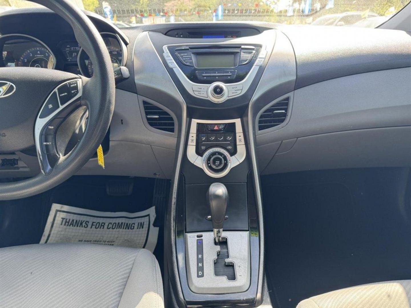 2011 Black /Grey Hyundai Elantra (KMHDH4AE3BU) with an 1.8l I-4 MPI Dohc 1.8l engine, Automatic transmission, located at 745 East Steele Rd., West Columbia, SC, 29170, (803) 755-9148, 33.927212, -81.148483- Photo#11