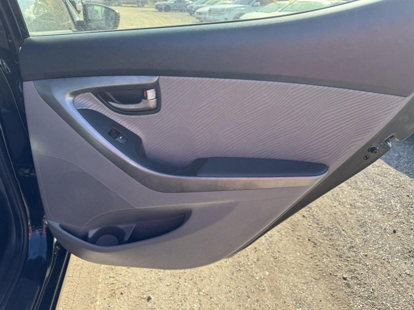2011 Black /Grey Hyundai Elantra (KMHDH4AE3BU) with an 1.8l I-4 MPI Dohc 1.8l engine, Automatic transmission, located at 745 East Steele Rd., West Columbia, SC, 29170, (803) 755-9148, 33.927212, -81.148483- Photo#19