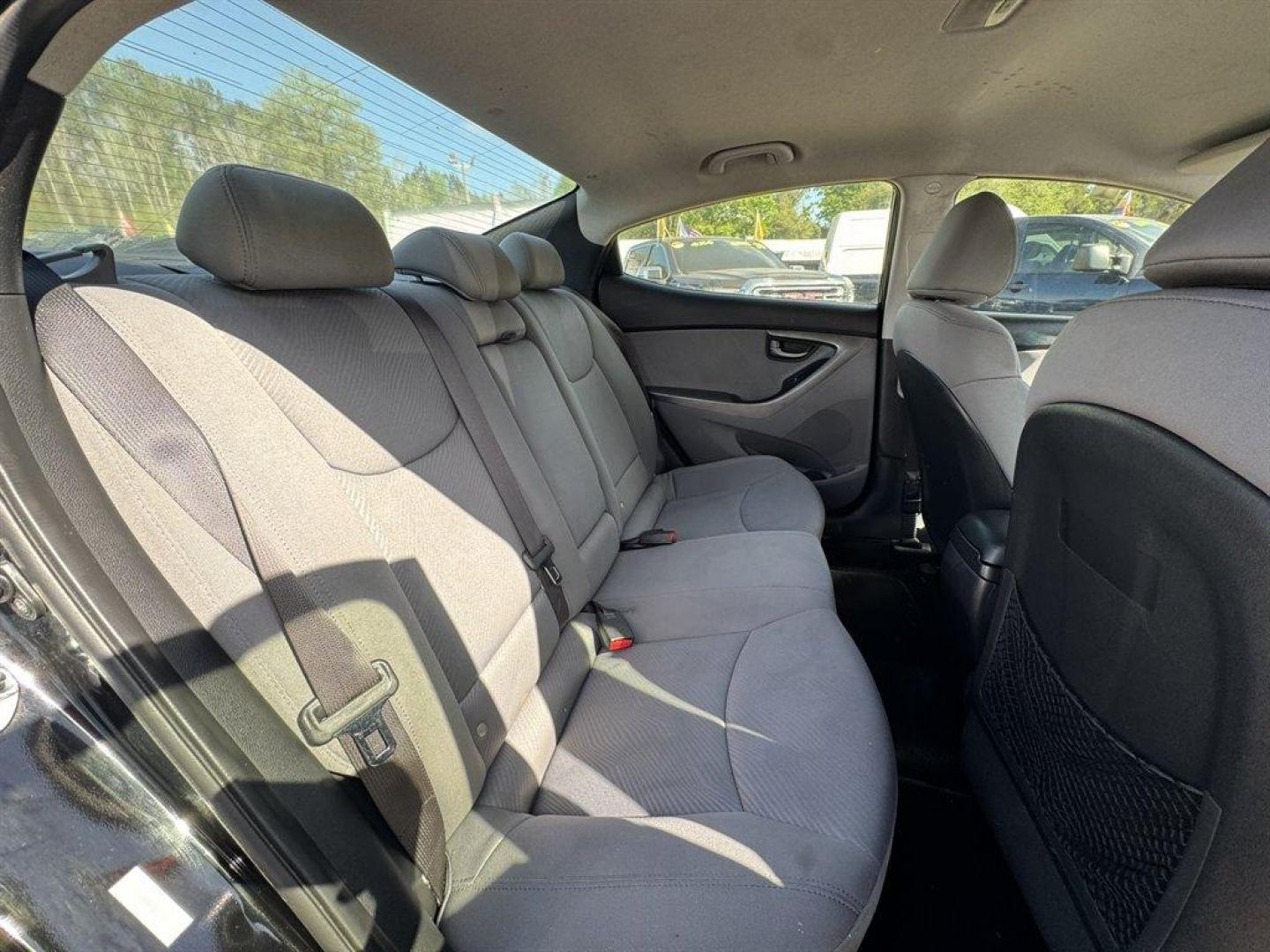 2011 Black /Grey Hyundai Elantra (KMHDH4AE3BU) with an 1.8l I-4 MPI Dohc 1.8l engine, Automatic transmission, located at 745 East Steele Rd., West Columbia, SC, 29170, (803) 755-9148, 33.927212, -81.148483- Photo#20