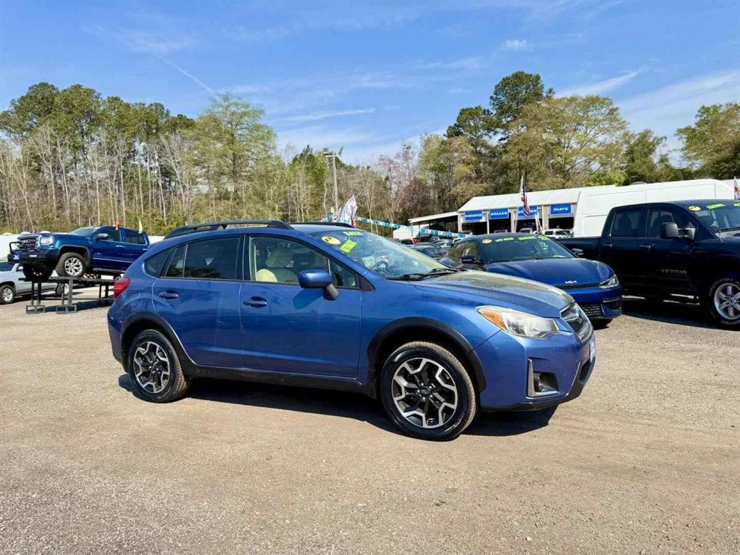 2016 Blue,Light /Taupe Subaru Crosstrek (JF2GPADC6G8) with an 2.0l H-4 DI Dohc 2.0l engine, Automatic transmission, located at 745 East Steele Rd., West Columbia, SC, 29170, (803) 755-9148, 33.927212, -81.148483 - Photo#2