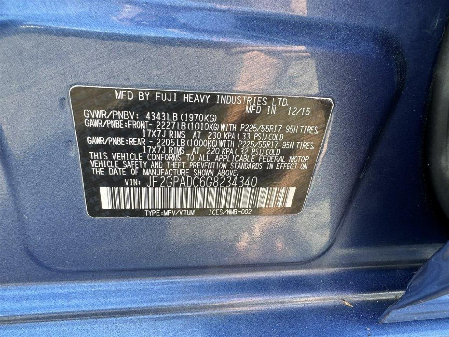 2016 Blue,Light /Taupe Subaru Crosstrek (JF2GPADC6G8) with an 2.0l H-4 DI Dohc 2.0l engine, Automatic transmission, located at 745 East Steele Rd., West Columbia, SC, 29170, (803) 755-9148, 33.927212, -81.148483 - Photo#29