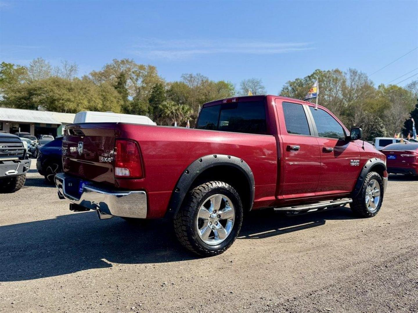 2015 Red /Grey Ram 1500 (1C6RR7GT5FS) with an 5.7l V8 Smpi Hemi 5.7l engine, Automatic transmission, located at 745 East Steele Rd., West Columbia, SC, 29170, (803) 755-9148, 33.927212, -81.148483 - Photo#3