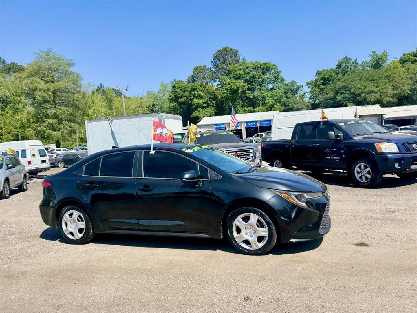 2020 Black /Grey Toyota Corolla (5YFEPRAE0LP) with an 1.8l I-4 MPI Dohc 1.8l engine, Automatic transmission, located at 745 East Steele Rd., West Columbia, SC, 29170, (803) 755-9148, 33.927212, -81.148483 - Photo#2