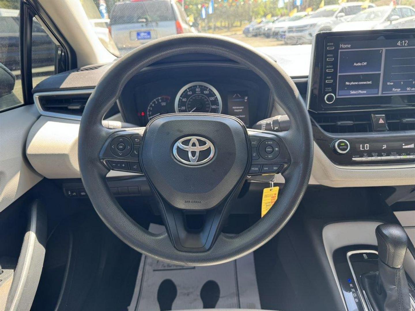 2020 Black /Grey Toyota Corolla (5YFEPRAE0LP) with an 1.8l I-4 MPI Dohc 1.8l engine, Automatic transmission, located at 745 East Steele Rd., West Columbia, SC, 29170, (803) 755-9148, 33.927212, -81.148483 - Photo#7