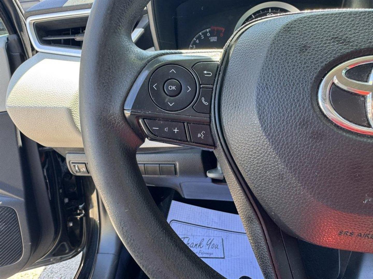 2020 Black /Grey Toyota Corolla (5YFEPRAE0LP) with an 1.8l I-4 MPI Dohc 1.8l engine, Automatic transmission, located at 745 East Steele Rd., West Columbia, SC, 29170, (803) 755-9148, 33.927212, -81.148483 - Photo#8