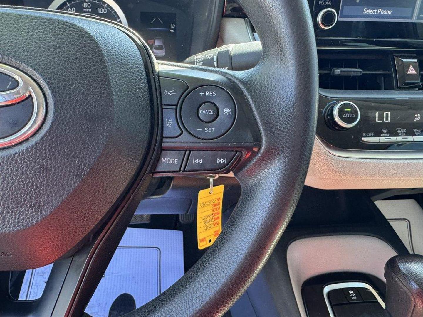 2020 Black /Grey Toyota Corolla (5YFEPRAE0LP) with an 1.8l I-4 MPI Dohc 1.8l engine, Automatic transmission, located at 745 East Steele Rd., West Columbia, SC, 29170, (803) 755-9148, 33.927212, -81.148483 - Photo#9