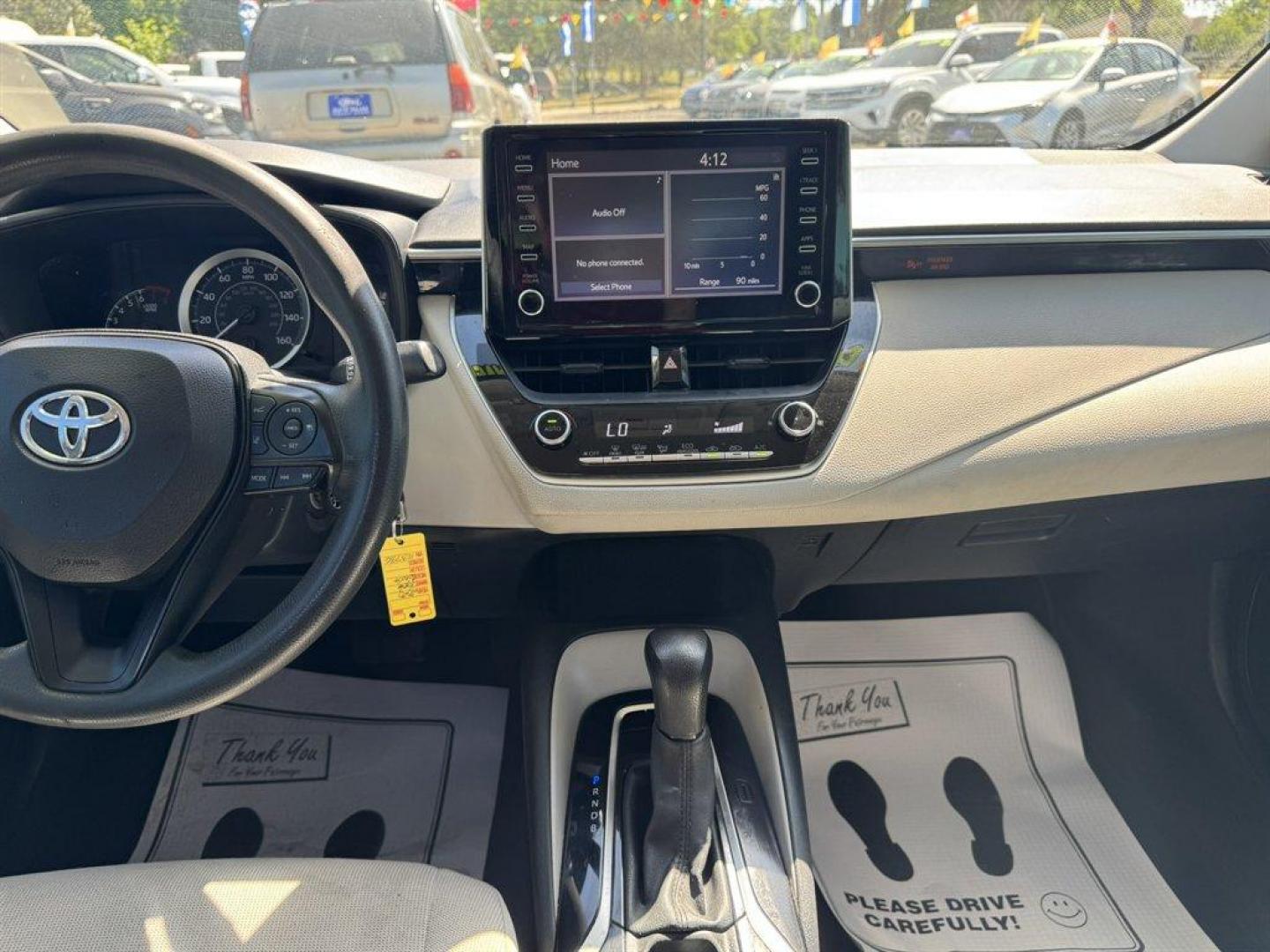 2020 Black /Grey Toyota Corolla (5YFEPRAE0LP) with an 1.8l I-4 MPI Dohc 1.8l engine, Automatic transmission, located at 745 East Steele Rd., West Columbia, SC, 29170, (803) 755-9148, 33.927212, -81.148483 - Photo#11