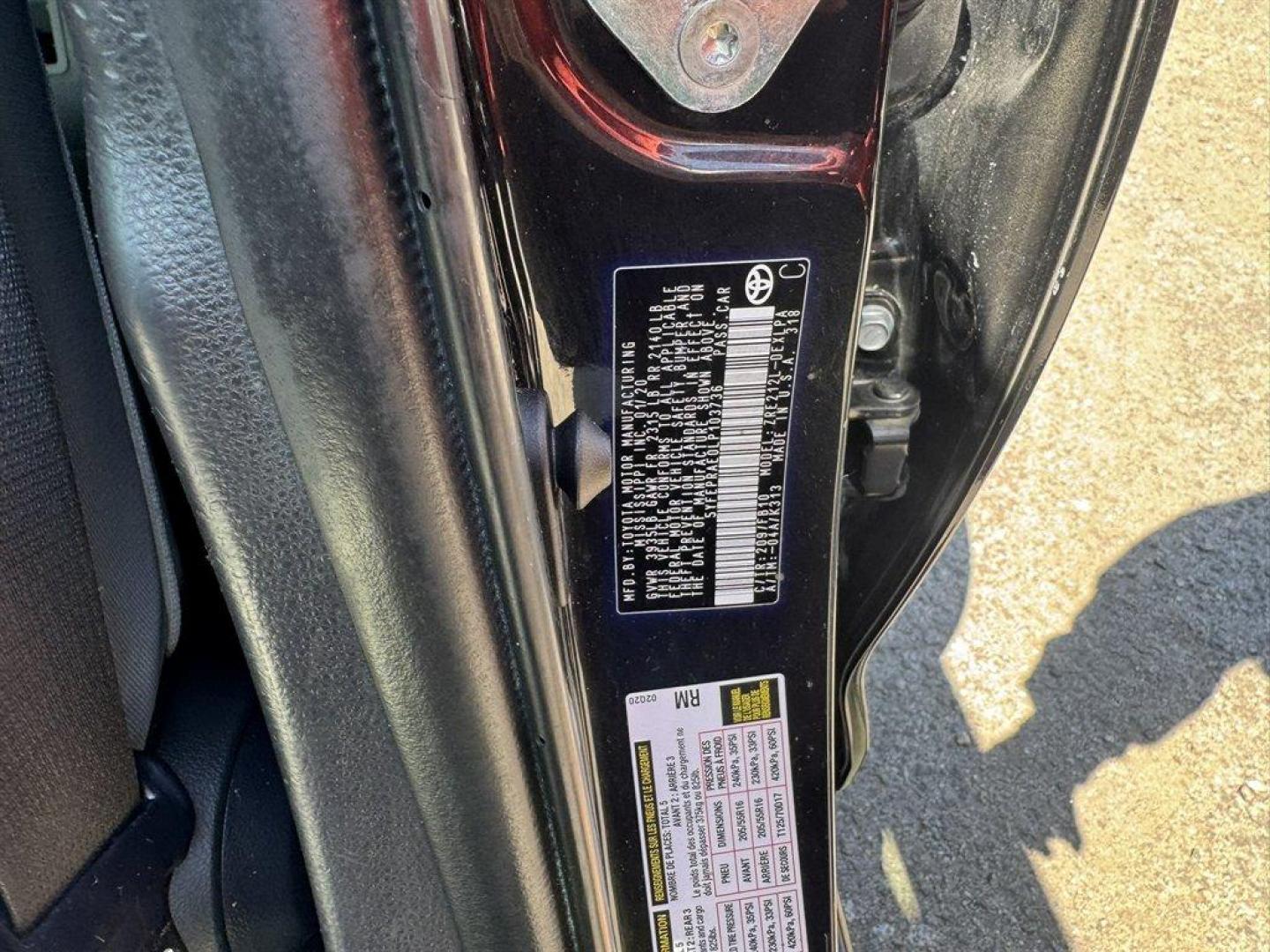2020 Black /Grey Toyota Corolla (5YFEPRAE0LP) with an 1.8l I-4 MPI Dohc 1.8l engine, Automatic transmission, located at 745 East Steele Rd., West Columbia, SC, 29170, (803) 755-9148, 33.927212, -81.148483 - Photo#30