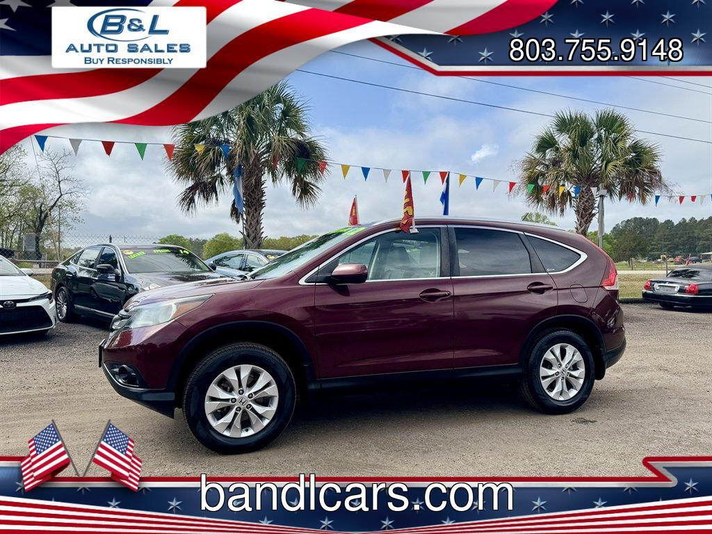 2012 Burgundy /Grey Honda CR-V (5J6RM3H73CL) with an 2.4l I-4 MPI Dohc 2.4l engine, Automatic transmission, located at 745 East Steele Rd., West Columbia, SC, 29170, (803) 755-9148, 33.927212, -81.148483 - Photo#0