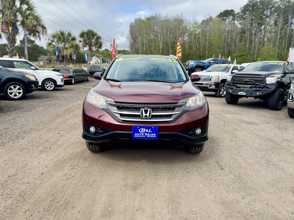 2012 Burgundy /Grey Honda CR-V (5J6RM3H73CL) with an 2.4l I-4 MPI Dohc 2.4l engine, Automatic transmission, located at 745 East Steele Rd., West Columbia, SC, 29170, (803) 755-9148, 33.927212, -81.148483 - Photo#1