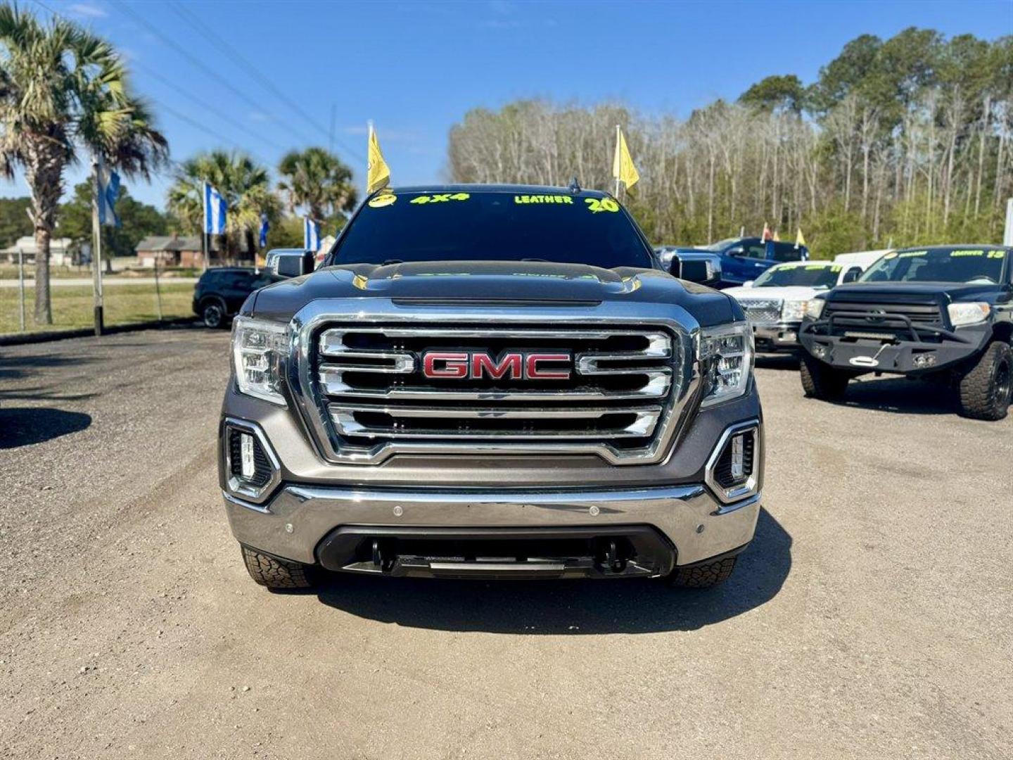 2020 Grey /Black GMC Sierra 1500 (1GTU9DEL1LZ) with an 6.2l V8 DI DYN Fuel Mgmt engine, Automatic transmission, located at 745 East Steele Rd., West Columbia, SC, 29170, (803) 755-9148, 33.927212, -81.148483- Photo#1