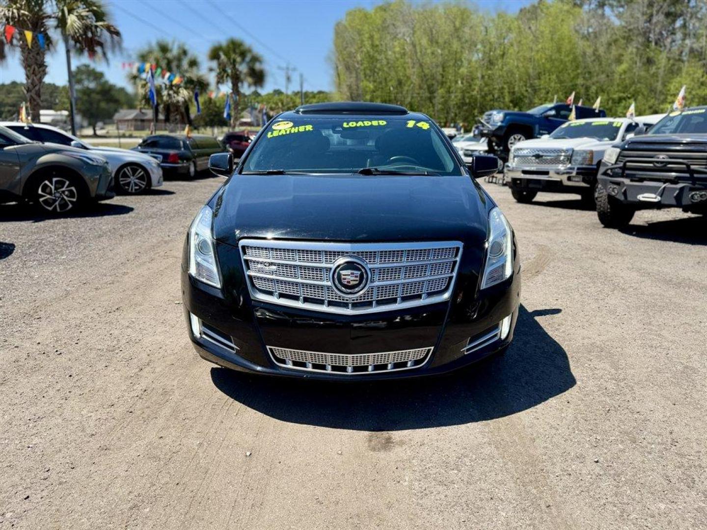2014 Black /Black Cadillac XTS (2G61S5S32E9) with an 3.6l V6 DI Dohc 3.6l engine, Automatic transmission, located at 745 East Steele Rd., West Columbia, SC, 29170, (803) 755-9148, 33.927212, -81.148483 - Photo#1