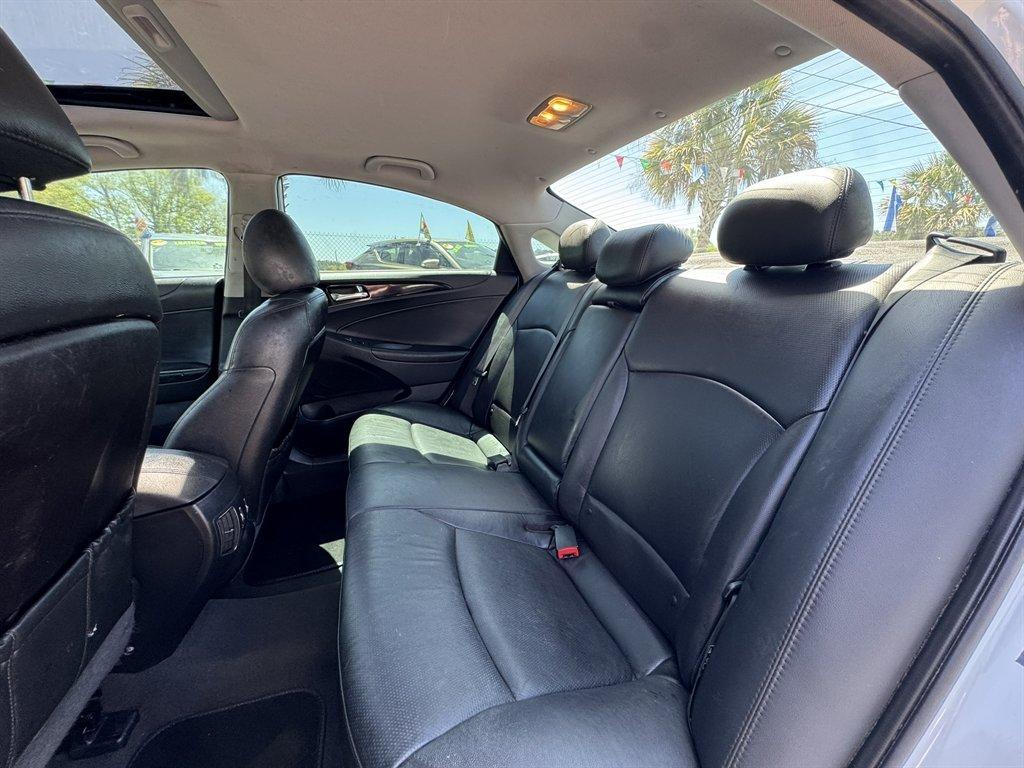 2013 White /Black Hyundai Sonata (5NPEC4AC6DH) with an 2.4l I-4 DI Dohc 2.4l engine, Automatic transmission, located at 745 East Steele Rd., West Columbia, SC, 29170, (803) 755-9148, 33.927212, -81.148483 - Photo#22