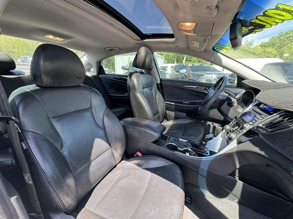 2013 White /Black Hyundai Sonata (5NPEC4AC6DH) with an 2.4l I-4 DI Dohc 2.4l engine, Automatic transmission, located at 745 East Steele Rd., West Columbia, SC, 29170, (803) 755-9148, 33.927212, -81.148483 - Photo#26